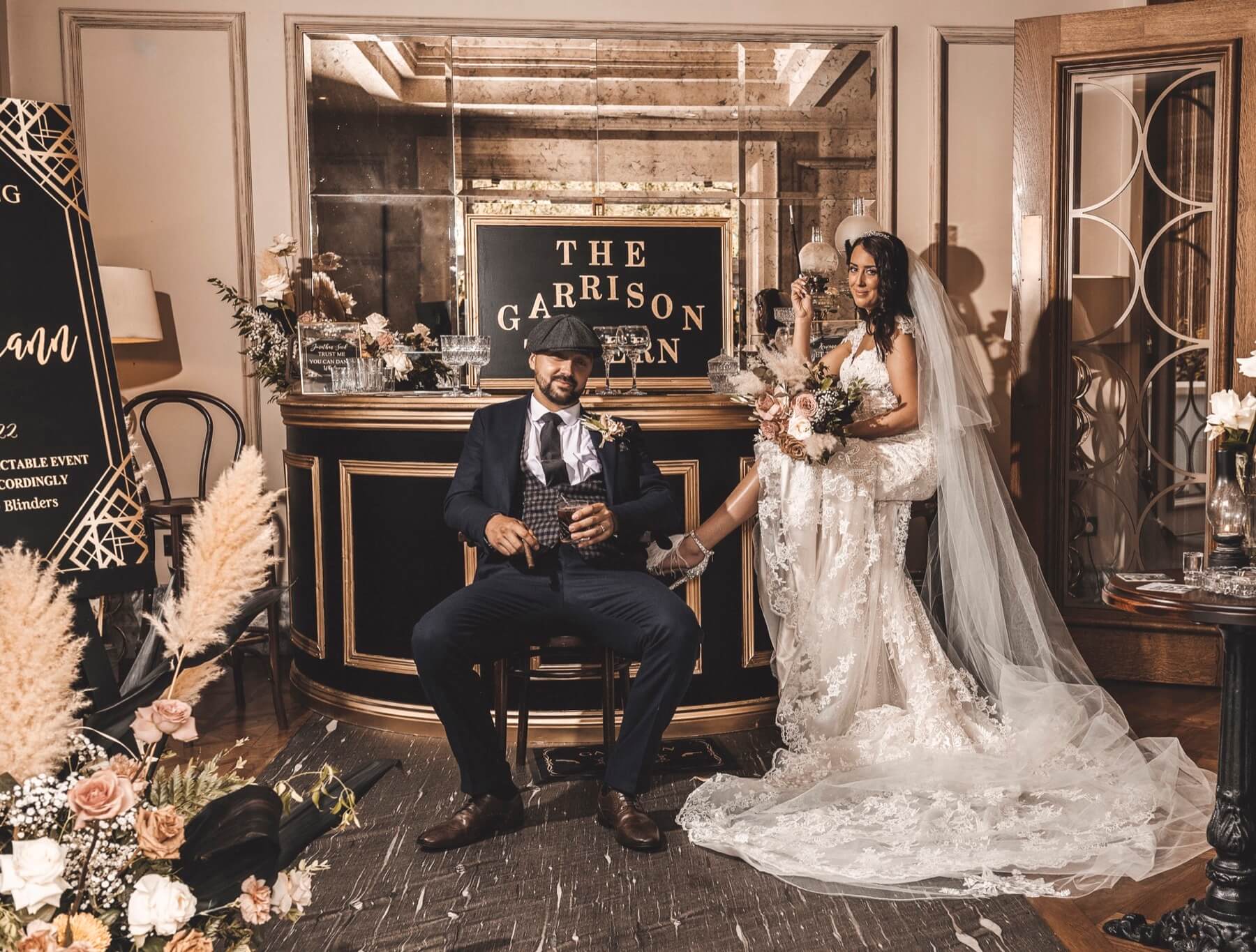 Galgorm Resort Garrison Bar Northern Ireland five star wedding venue photography